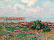 亨利·莫雷(Henry Moret)的《每日新闻》(Diélette,早晨)。日期为1912年。