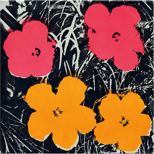 Andy Warhol, Flowers, 1964-65. Estimate £1,000,000 - 1,500,000 安迪沃霍尔,花卉,1964-65。估计1,000,000英镑 - 1,500,000英镑
