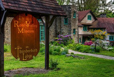 Thunderbird Lodge的玫瑰山谷博物馆。照片由Carl Finkbeiner