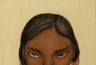 迭戈·里维拉(1886-1957)，《橙色女孩的肖像》，签名，牛皮纸上的木炭和粉彩，13 1/2英寸x 10 1/2英寸(34.3 x 26.7厘米)。美国东部时间30000 - 50000美元。68年很多。