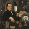 Roberto Montenegro, Retrato de un anticuario o Retrato de Chucho Reyes y autorretrato, 1926，布面油画，40.4 x 40.4英寸(未装裱)，41.7 x 41.6 x 1.6英寸(装裱)，Colección Pérez Simón，墨西哥，©Arturo Piera。