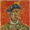 Beauford Delaney（1901-1979），自画像，1962年，油画油，25 1/2 x 21 1/4英寸/ 64.8 x 54厘米，签名
