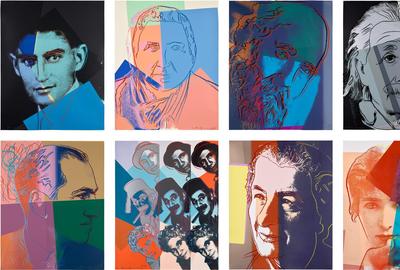 安迪·沃霍尔(Andy Warhol) |《二十世纪犹太人十幅肖像》(F. & S. 226-235)， 1980 |估价:30万- 50万美元