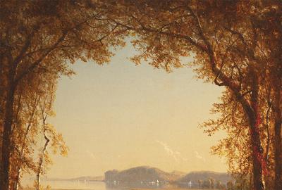 桑福德·罗宾逊·吉福德(1823-1880)，“纽约尼亚克附近的胡克山”，1867年