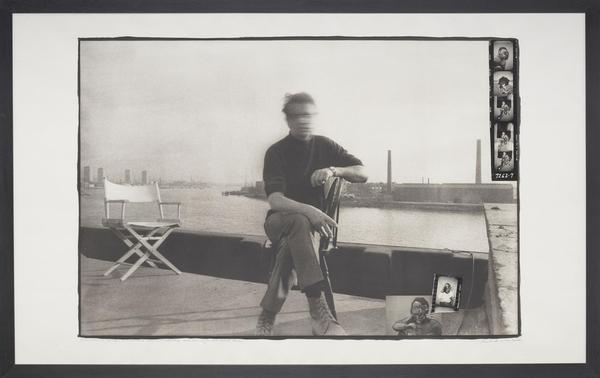 1972年3月，彼得·比尔德·弗朗西斯·培根(Peter Beard Francis Bacon)在伦敦窄街80号(80 Narrow Street, London)的屋顶上接受采访时(很快就输掉了赌博)