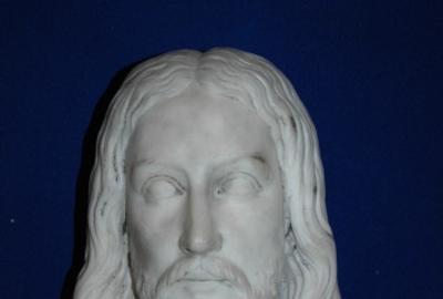 埃德蒙·刘易斯的基督半身像，1870年