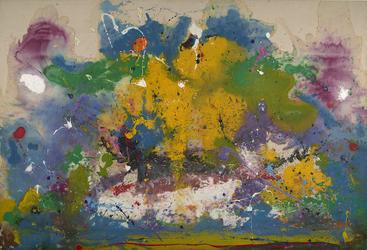 弗雷德里克·j·布朗，《开始》，1971年，布面油画，92 3/4 x 136 1/2英寸。眉毛- 00065