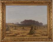Edgar Spir Cameron（美国1862年 -  1944年）：秋季的胶合 - 帆布上的油，39.38 x 31.38英寸/左下角