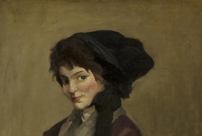 约翰·斯隆（美国，1871-1951）1909年《格雷·蒂普特》中的约兰德。画布上的油画。R.H.诺顿的遗赠，53.179