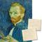 荷兰艺术家文森特·梵高(Vincent Van Gogh)用英语和荷兰语在纸的两面分别刻有约115个完整和部分文字(估价4万至5万美元)。