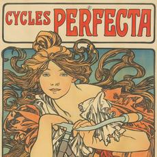Alphonse Mucha，Cycles Perfecta（1902）。估计：25,000美元 -  30,000美元。