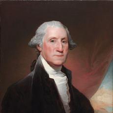 吉尔伯特斯图尔特，美国，乔治华盛顿州，C。1795.油画上的油。哈佛大学肖像集合，Sidney F. Tyler的礼物到大学，1969年，H631。